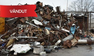 Cantitatea de 29.130 kg. de material feros (fier vechi) depozitat în localitatea Slatina, jud. Olt.